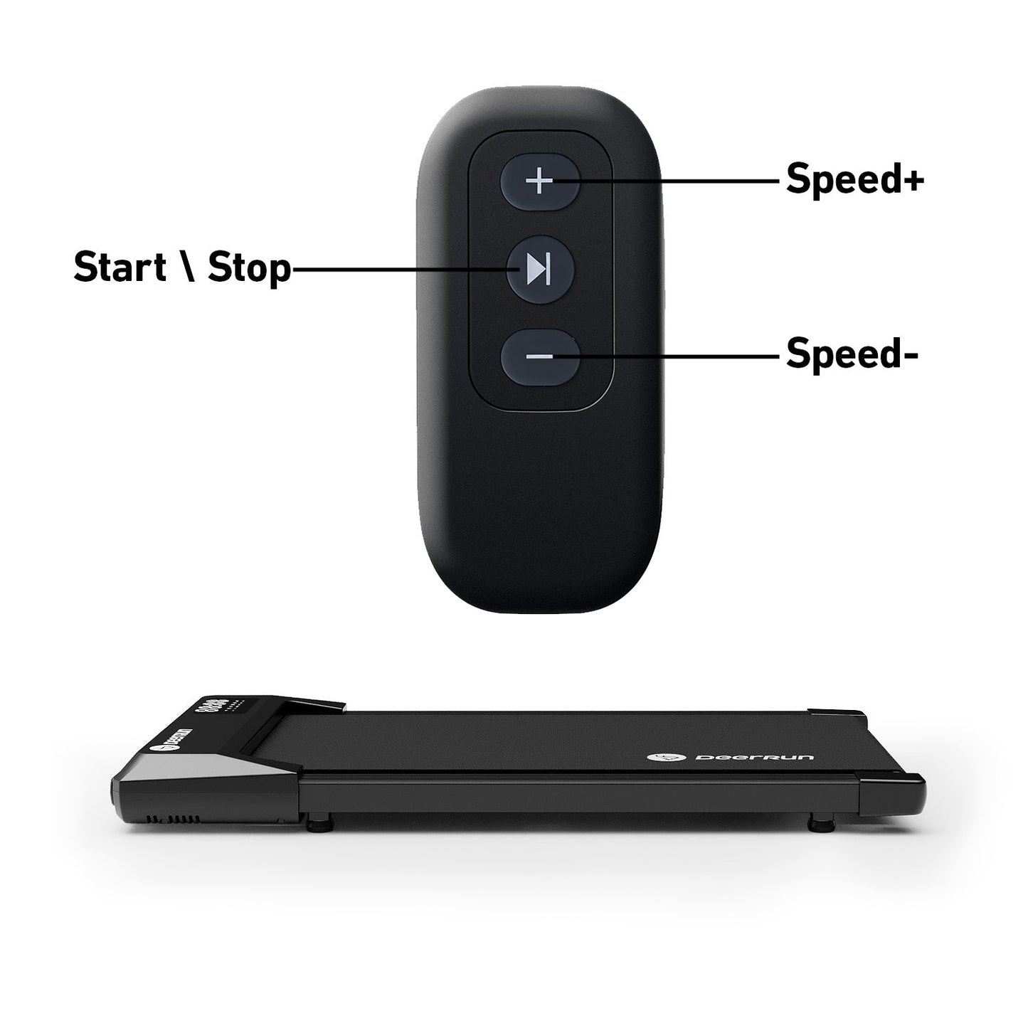 Mini Under-Desk Treadmill with Remote Control