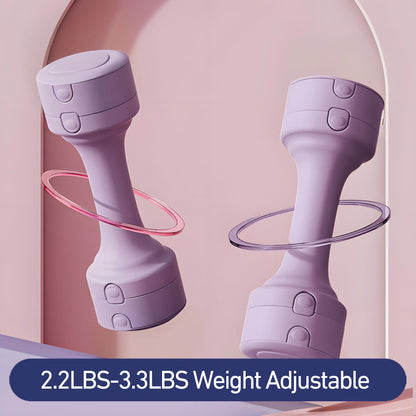 DeerRun® Dumbbell - Each 3.3lbs to 5.5lbs for Women at Home