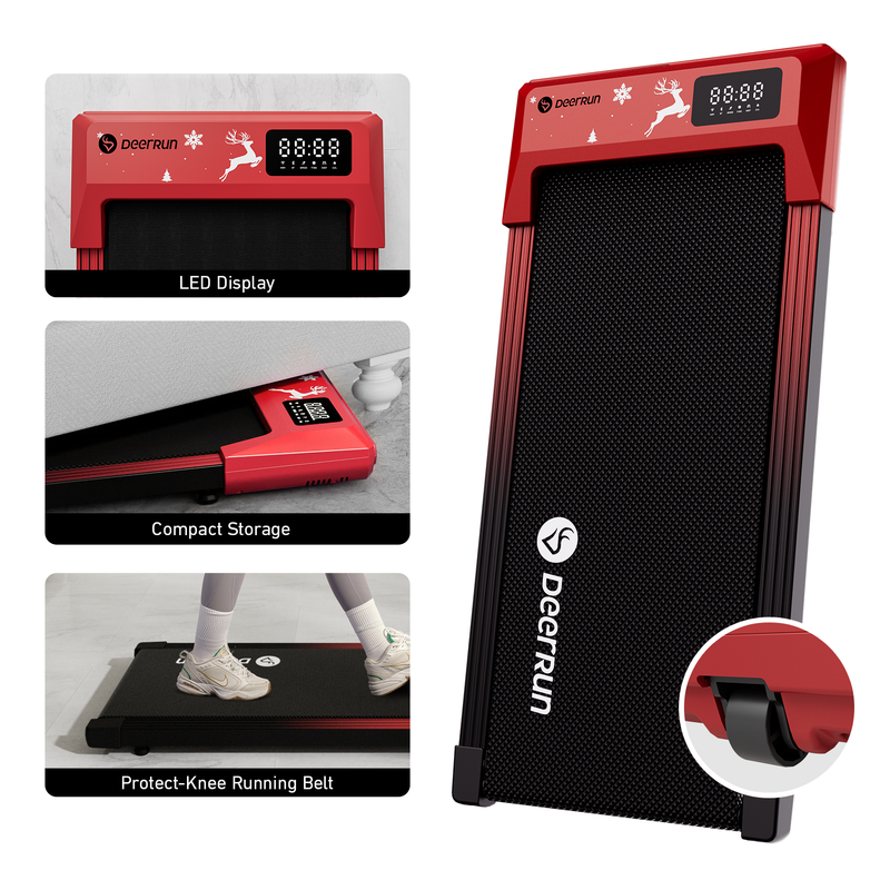 Mini Under-Desk Treadmill with Remote Control