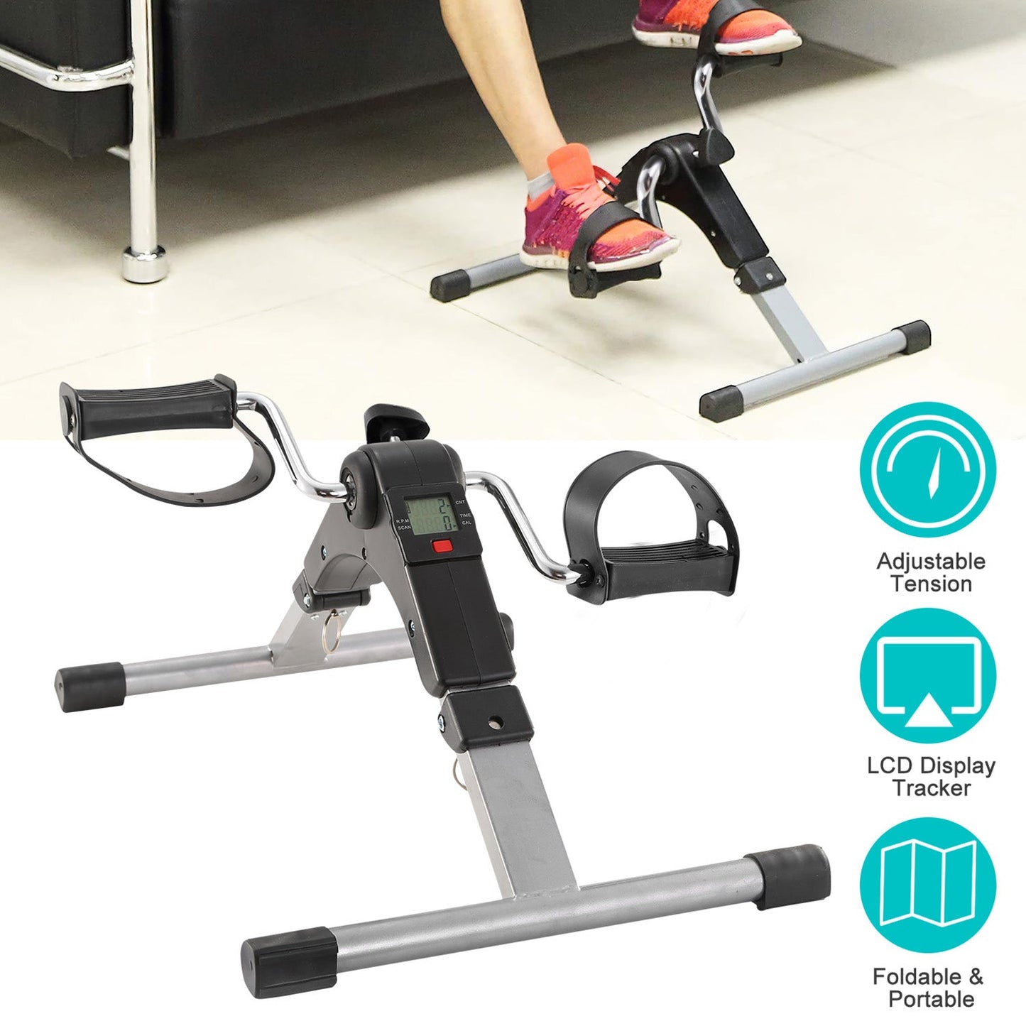 Foldable Exercise Bike Pedal