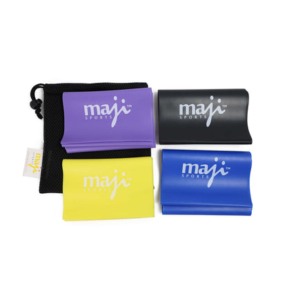 Full Body Exercise & Stretch Bands - 4 Pack