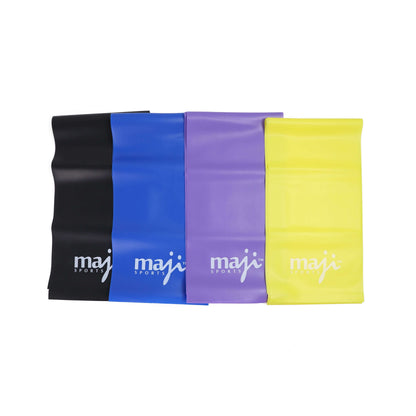Full Body Exercise & Stretch Bands - 4 Pack