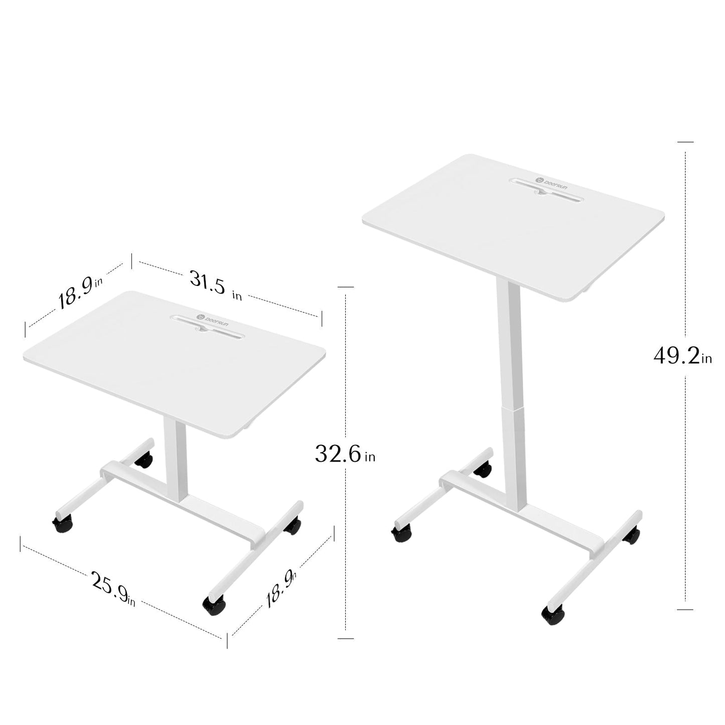 Mini Under-Desk Treadmill with Remote Control