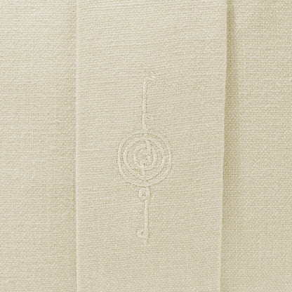 Organic Meditation Cushion Set in Vanilla