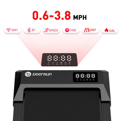 Mini Under-Desk Treadmill with Remote Control