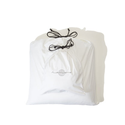 Organic Meditation Cushion Set in Vanilla