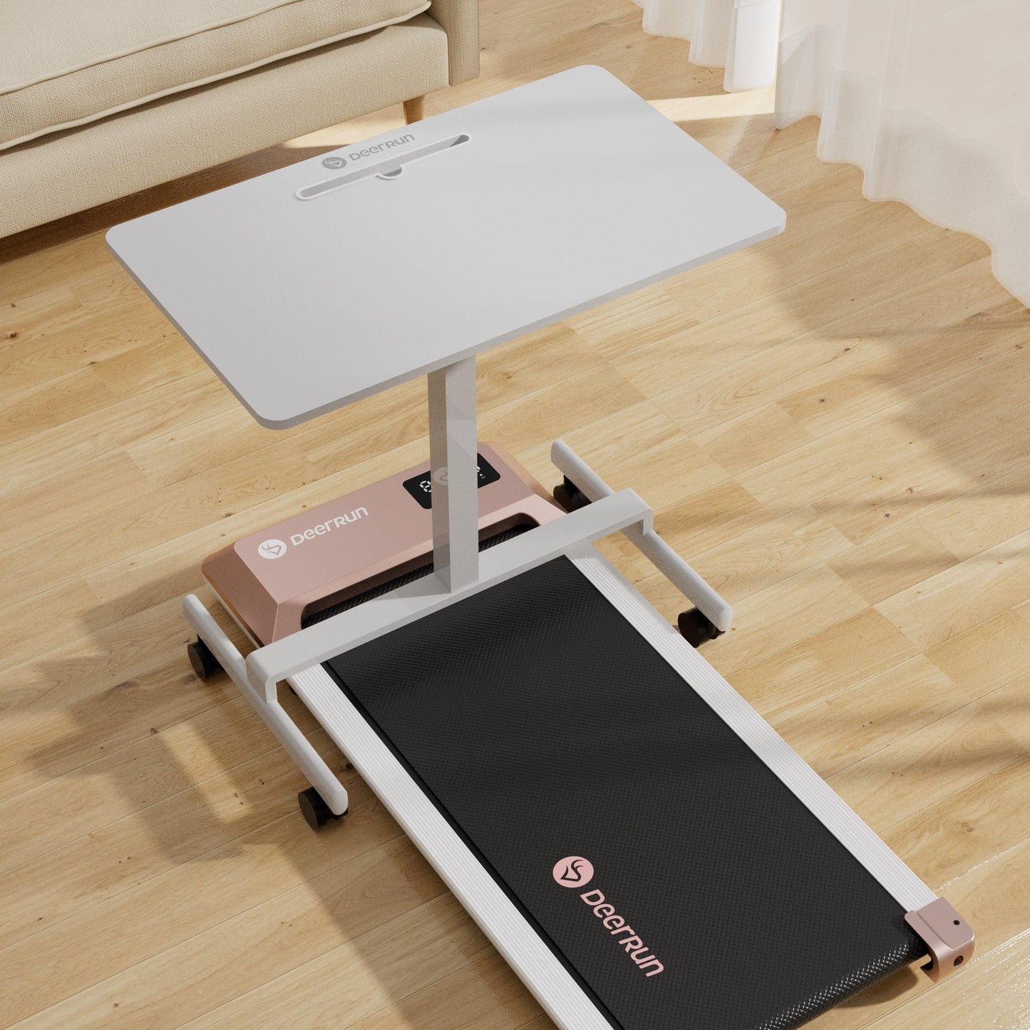 Mini Under-Desk Treadmill with Remote Control