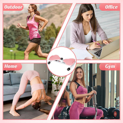 Fitness Waist Twister Board - Noiseless Ab Twister with Resistance Bands for Effective Belly Fat Sculpting
