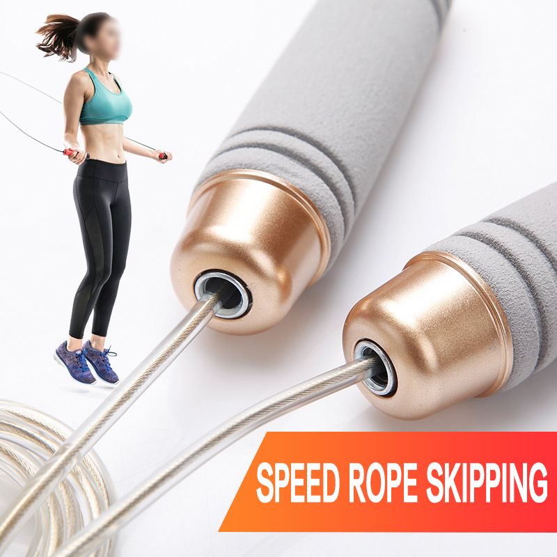 Adjustable TPU Wire Rope with Bearing Weighted Jump Rope