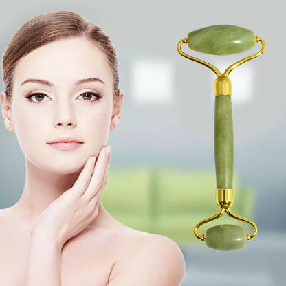 Jade Stone Face Roller and Gua Sha