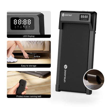 Mini Under-Desk Treadmill with Remote Control